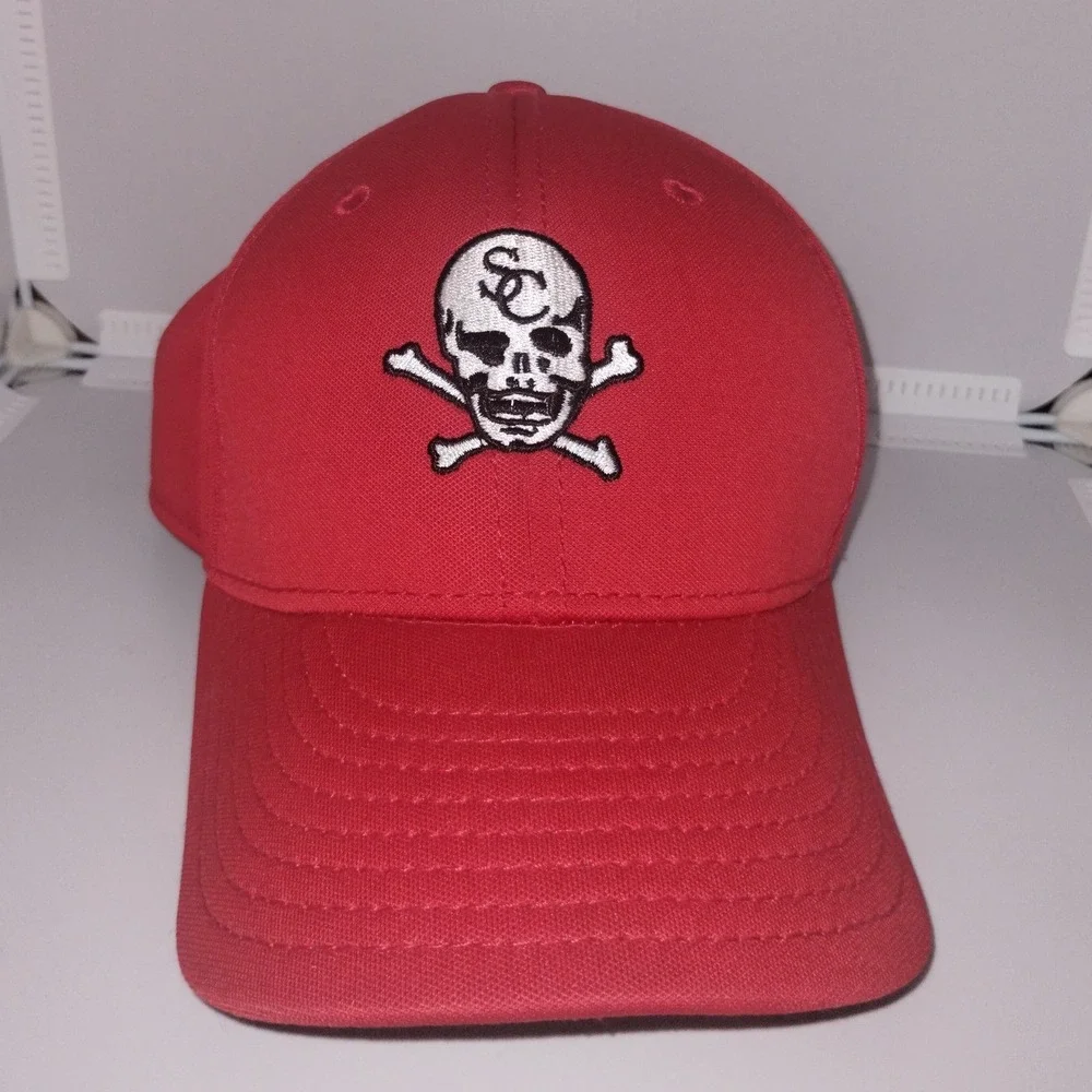 Red Skull sports hat cap